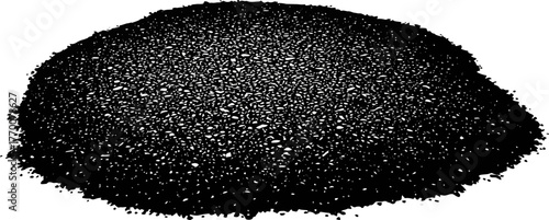 essence of earths dark heart, forming a stark foundation