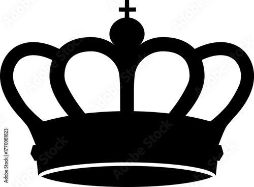Crown vip premium icon.Royal crown symbol collection. line crown icon. vector illustration. King and Queen Crowns.crown icon on white background crown, king,queen, royal, princess, prince,king. ribbon