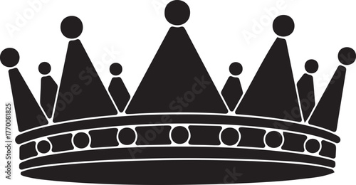 Crown vip premium icon.Royal crown symbol collection. line crown icon. vector illustration. King and Queen Crowns.crown icon on white background crown, king,queen, royal, princess, prince,king. ribbon