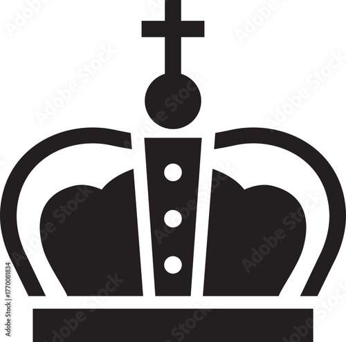 Crown vip premium icon.Royal crown symbol collection. line crown icon. vector illustration. King and Queen Crowns.crown icon on white background crown, king,queen, royal, princess, prince,king. ribbon