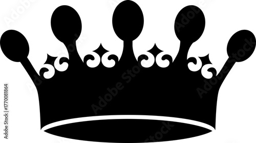 Crown vip premium icon.Royal crown symbol collection. line crown icon. vector illustration. King and Queen Crowns.crown icon on white background crown, king,queen, royal, princess, prince,king. ribbon