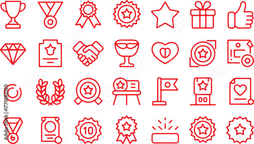 vector set of zodiac signs and icons for web and business design and illustration