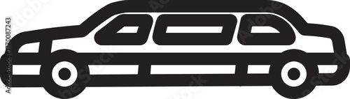 Limousine Line Icon