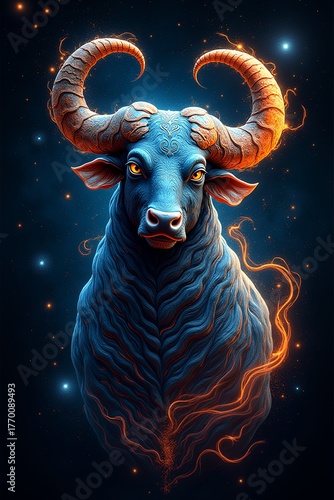 Image of the zodiac animal Taurus