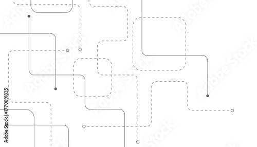 Abstract background with technology circuit board texture. Modern electronic motherboard texture. Creative idea for internet technology. Tech concept for header, web banner, website, presentation.