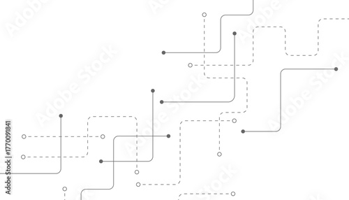 Abstract background with technology circuit board texture. Modern electronic motherboard texture. Creative idea for internet technology. Tech concept for header, web banner, website, presentation.