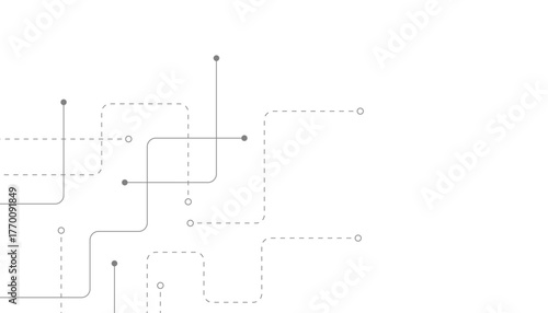 Abstract background with technology circuit board texture. Modern electronic motherboard texture. Creative idea for internet technology. Tech concept for header, web banner, website, presentation.