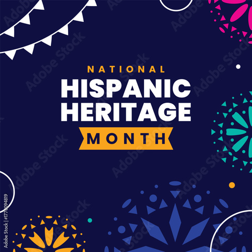 Colorful Hispanic Heritage Month Designs
