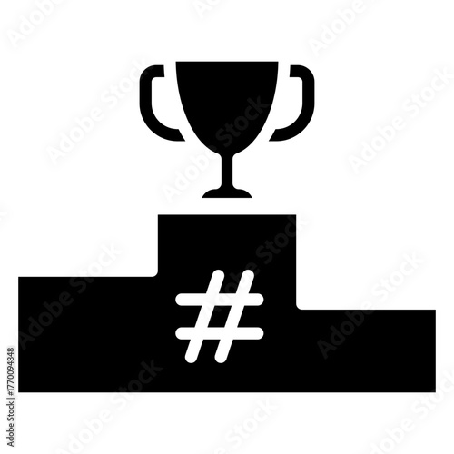 Ranking Glyph Icon