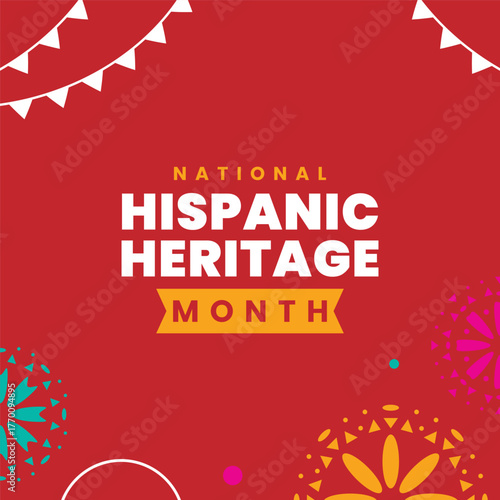 Colorful Hispanic Heritage Month Designs