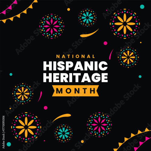 Colorful Hispanic Heritage Month Designs