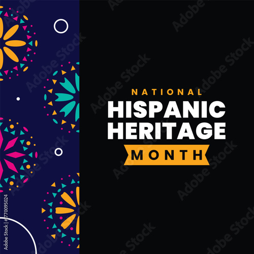 Colorful Hispanic Heritage Month Designs