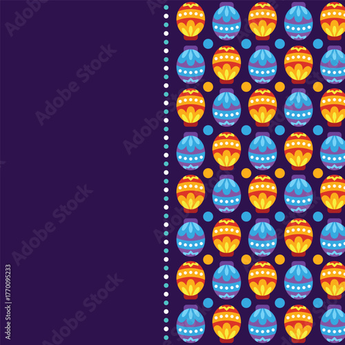 Hispanic heritage background vector design