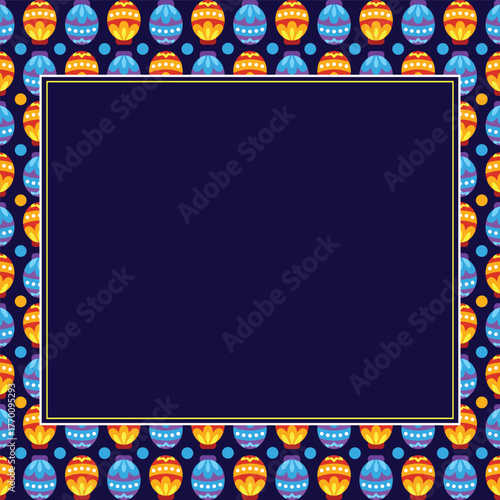 Hispanic heritage background vector design