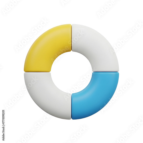 3D Data Analytics Pie Chart Infographic Visualization Free Download 3D Data Analytics Pie Chart Infographic Visualization - GFXLoad
