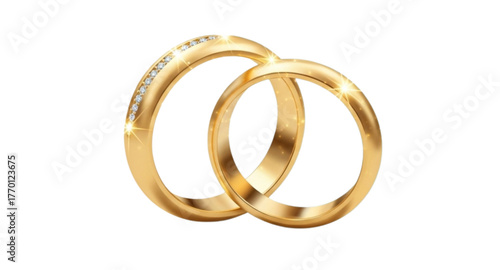 gold wedding rings