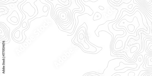 Minimal vector topo paper lines Topographic contour lines grid map seamless pattern. Geographic mountain relief. Abstract lines background. Contour maps. illustration, Topo contour map design.	
