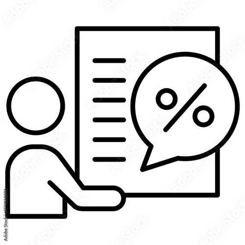 Tax Advisory Outline Icon