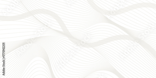 Premium background design with diagonal line pattern in grey colour. Vector white horizontal template for business banner, formal invitation backdrop, luxury voucher, prestigious gift certificate