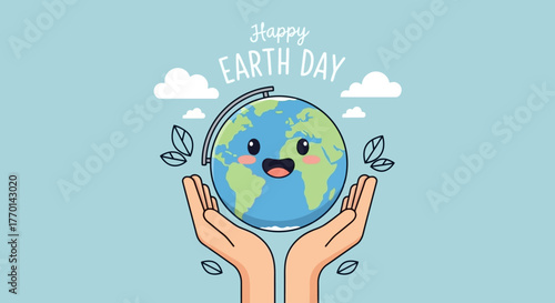 Happy Earth Day Celebrating Our Planet with Joy and Care