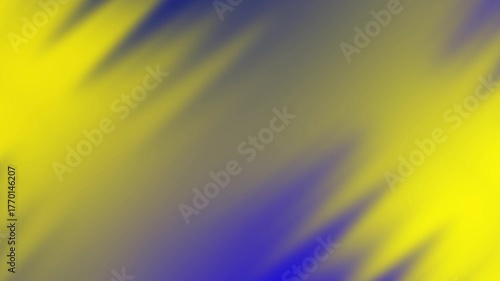 Dynamic Abstract Gradient Background with Yellow and Blue Blurred Streaks
