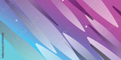 Abstract Gradient Background with Transparent Elliptical Shapes