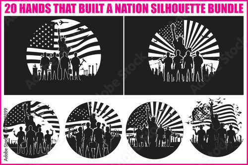 Nation Builder Silhouette Set