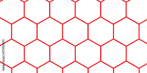 Hexagon honeycomb seamless pattern. hexagon geometric pattern. seamless hex background. abstract honeycomb cell. Design for the background flyers, ad honey, fabric, clothes, texture, textile pattern.