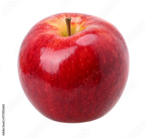 Wallpaper Mural Red apple isolated, fresh red apple, transparent PNG, PNG format, single Torontodigital.ca