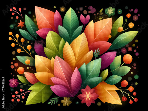 A festive Christmas pattern...