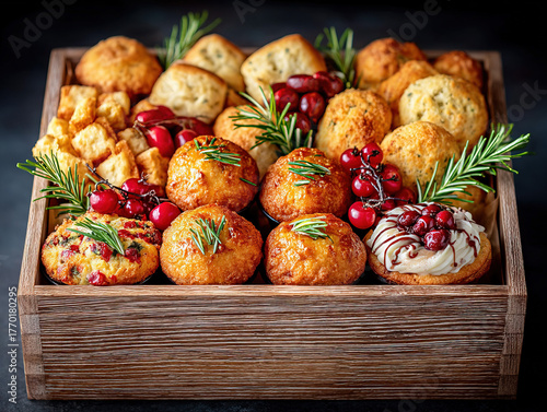 a full Christmas hamper