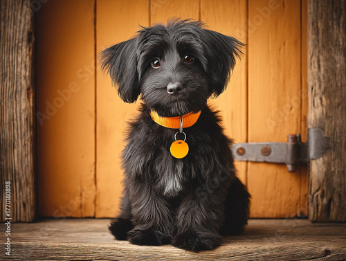 a Schnoodle dog