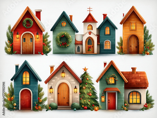 collection of Christmas gra...