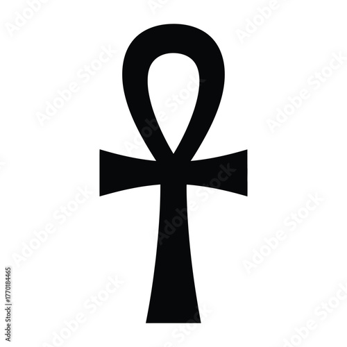 Ankh cross symbol of life icon