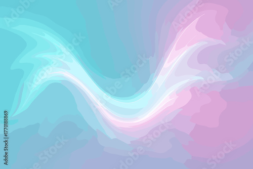 Simple abstract transitions glow pink illustration pastel silky vector glowing aetheric radiance