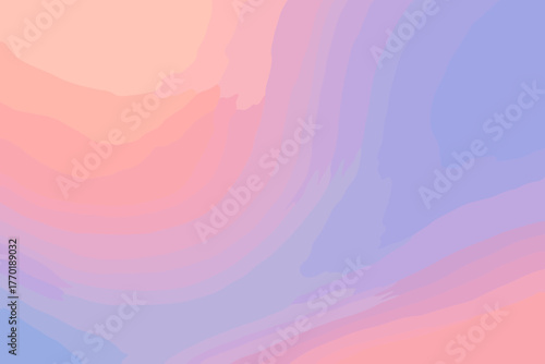 Illustration dawn effect glow warm dreamy coral gradient inspired periwinkle vector light
