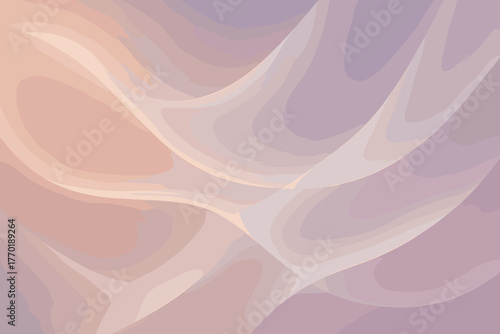 Gradient illustration airy emitting diffused blending peach vector veil shades silver luminous