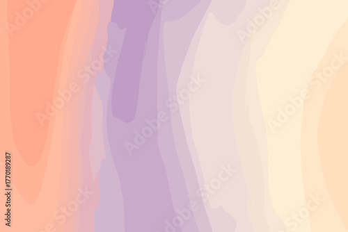 Luminosity vector merging coral curtain illustration gradient abstract soft smooth pastel