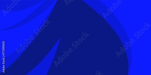Abstract blue background with glowing geometric lines. Modern blue gradient square shape design. Futuristic technology concept. Suit for brochure, corporate, website, poster, banner, cover modern
