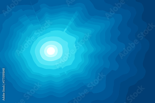 Mimicking illustration bright light gradients spectral core glowing flow celestial vector outward