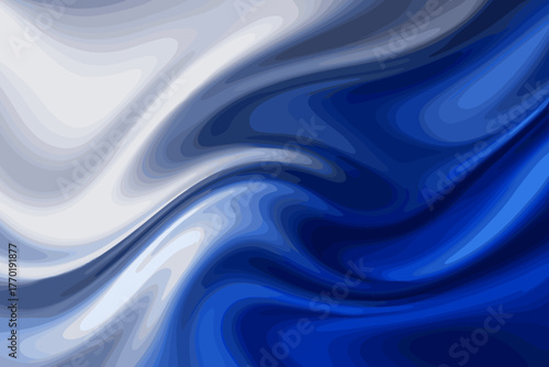 Silver transitioning gradient chromeflow vector chrome evoking motion illustration hues art pale
