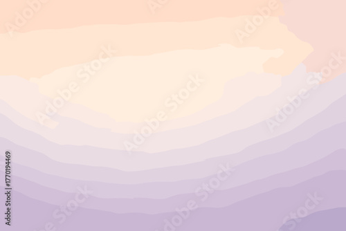 Violet calm vector glow from illustration pastel dawnmist gradient peach luminous fading