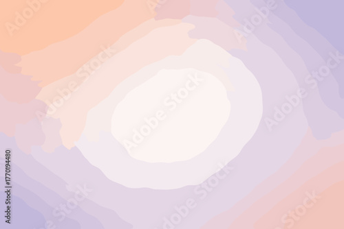 Through gentle illustration dawnmist misty vector violet blend dissolving softly peach simple