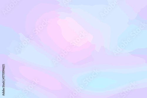 Vector pastel composition under illustration gradient luminous iridescent blending aqua haze