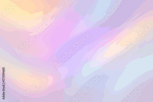 Illustration gold abstract between iridescent silver vector gradient haze background glowing lavender