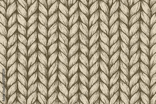Lines shading texture fabric vector irregular suggesting knitted yarn illustration depth