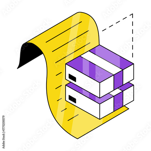 Perfect design icon of logistic plan