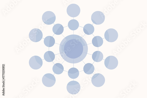 Forming circlenet geometric spreading symmetry illusion illustration spatial vector delicate geometry design