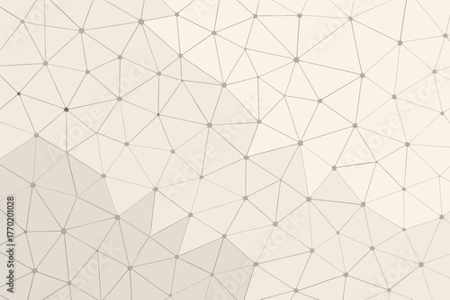 Minimalist producing mesh complex spatial illustration geometric gradient harmony vector