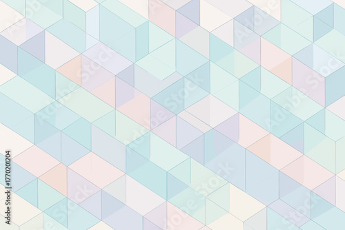 Smooth prismweb creating vector illustration translucent geometric prisms harmony visual soft diagonal